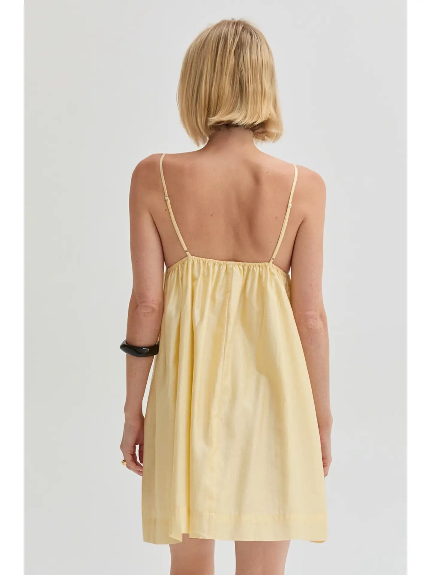 Crescent Sylvie Babydoll Mini Dress