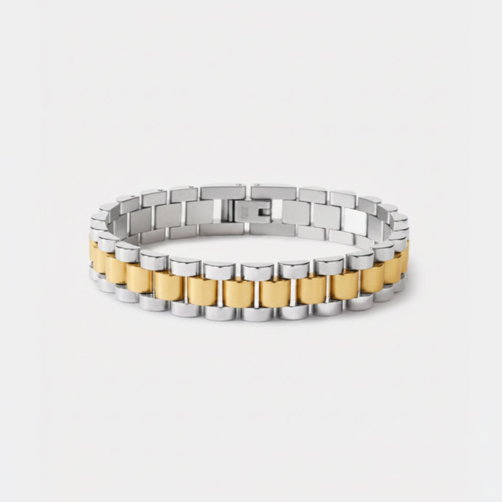 Two-toned Timepiece Bracelet
