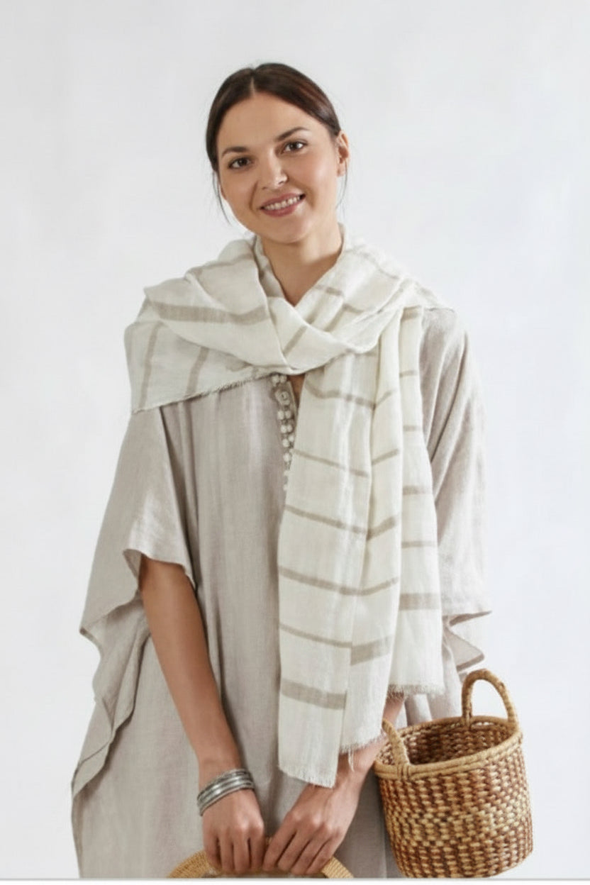 Crown Linen Stevie Scarf