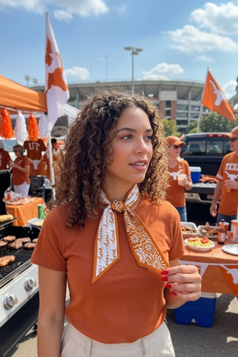 Skinny Scarf – Texas Longhorns