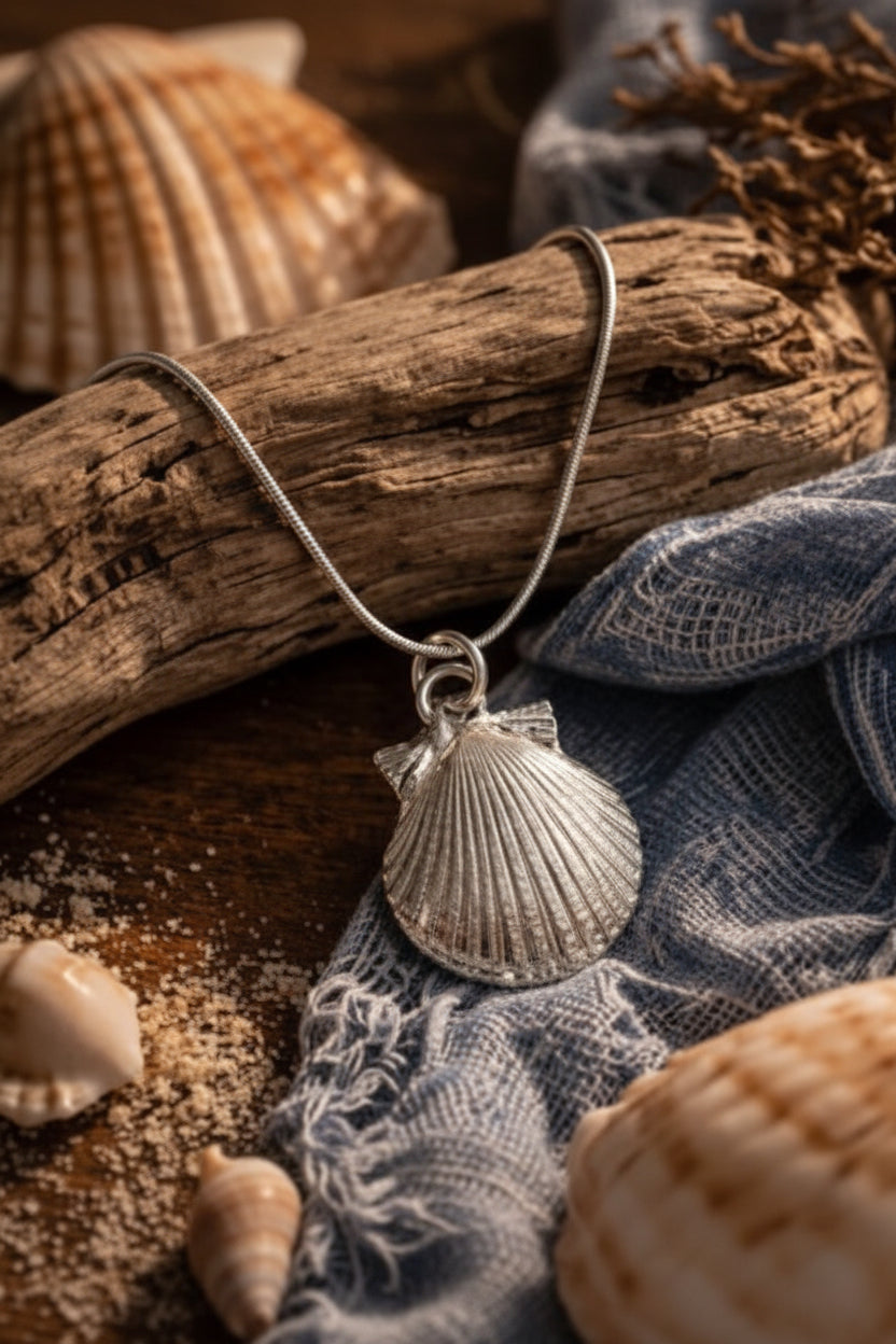 Scallop Shell Necklace