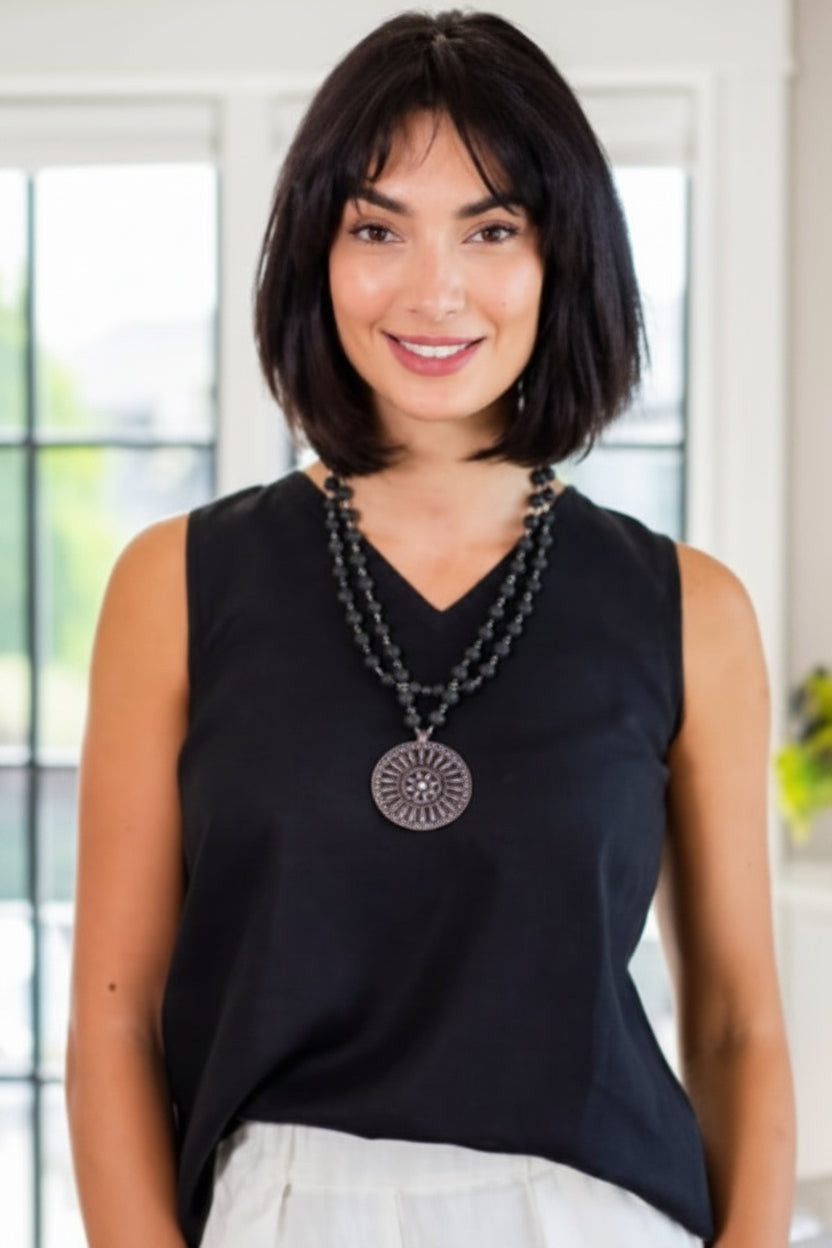 Crown Linen Lucy Tank