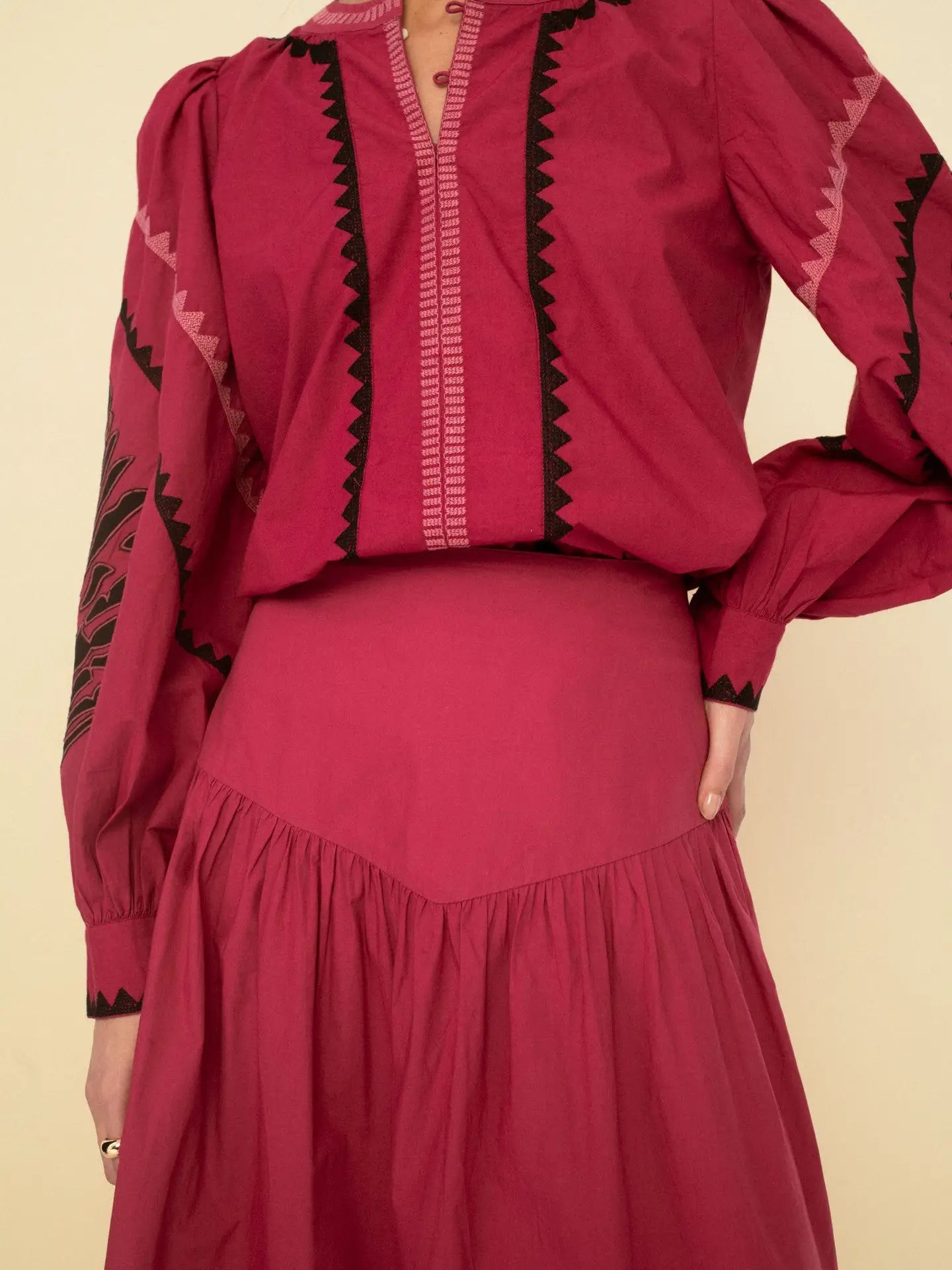 Sonmer Skirt Cherry