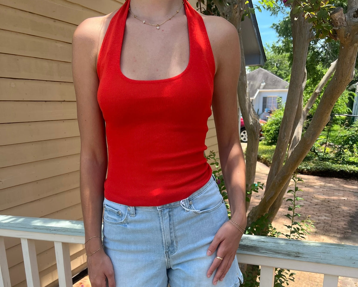 Crescent Jazzlyn Halter Neck Top