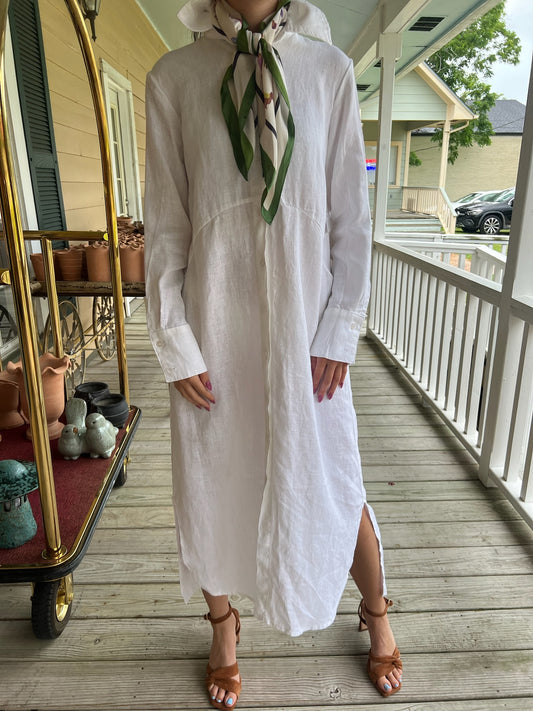 Crown Linen Rachel Shirt Dress