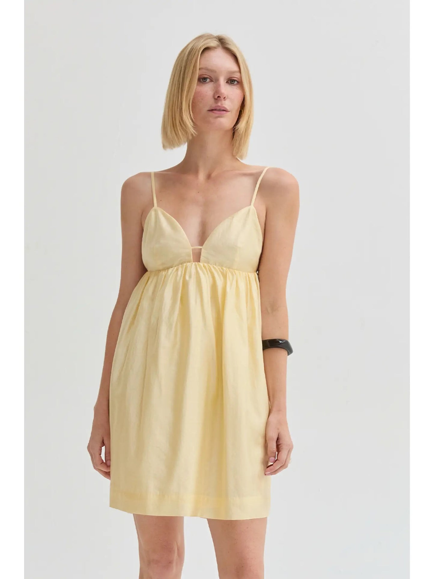 Crescent Sylvie Babydoll Mini Dress