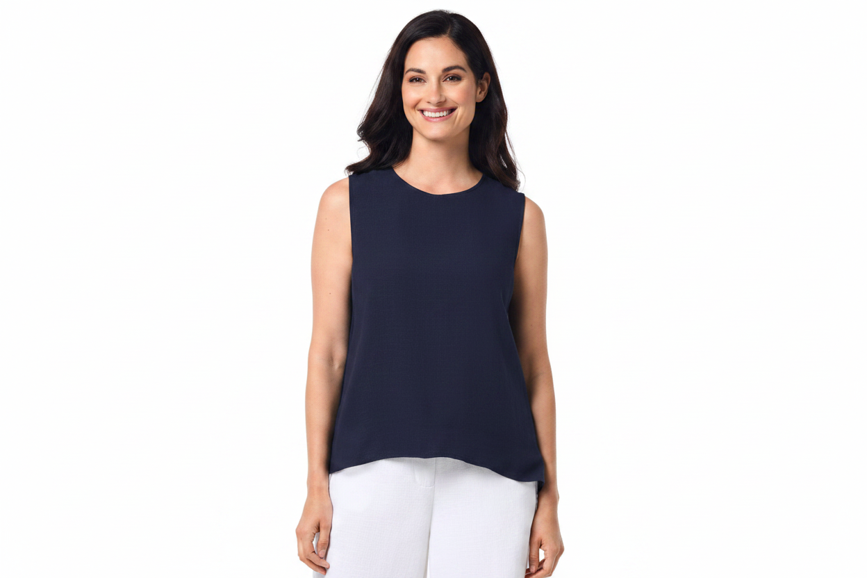 Coolibar St. Tropez Swing Tank Top | Navy