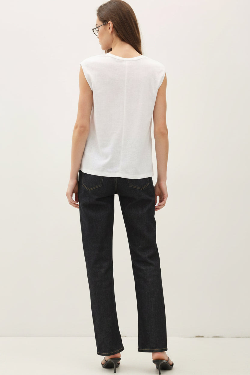 Be Cool V-Neck Boxy Tank Tee