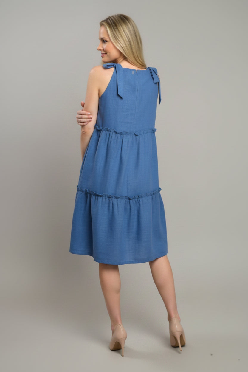 Crown Linen Gianna Dress
