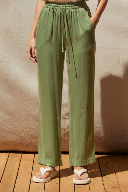 Crescent Amelia Pull On Cupro Pants
