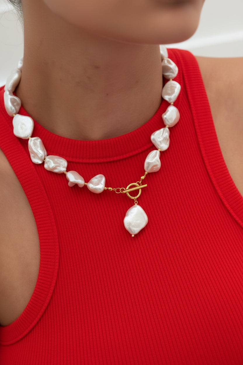 Chucky Pearl Necklace