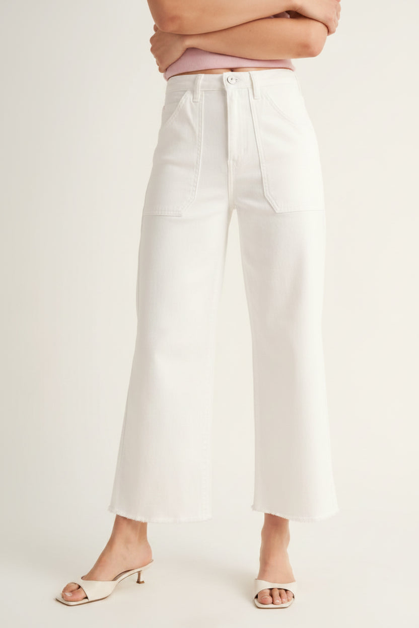 JBD Cargo Pocket Wide Leg Jeans