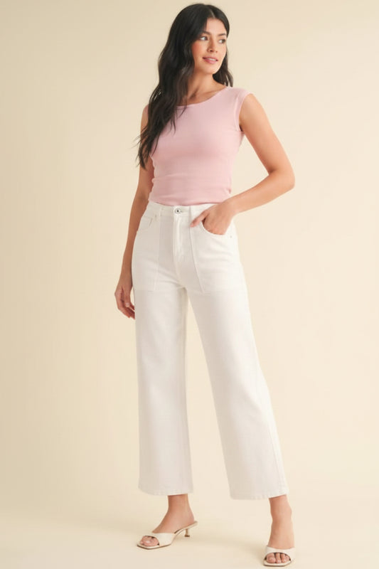 JBD Cargo Pocket Wide Leg Jeans