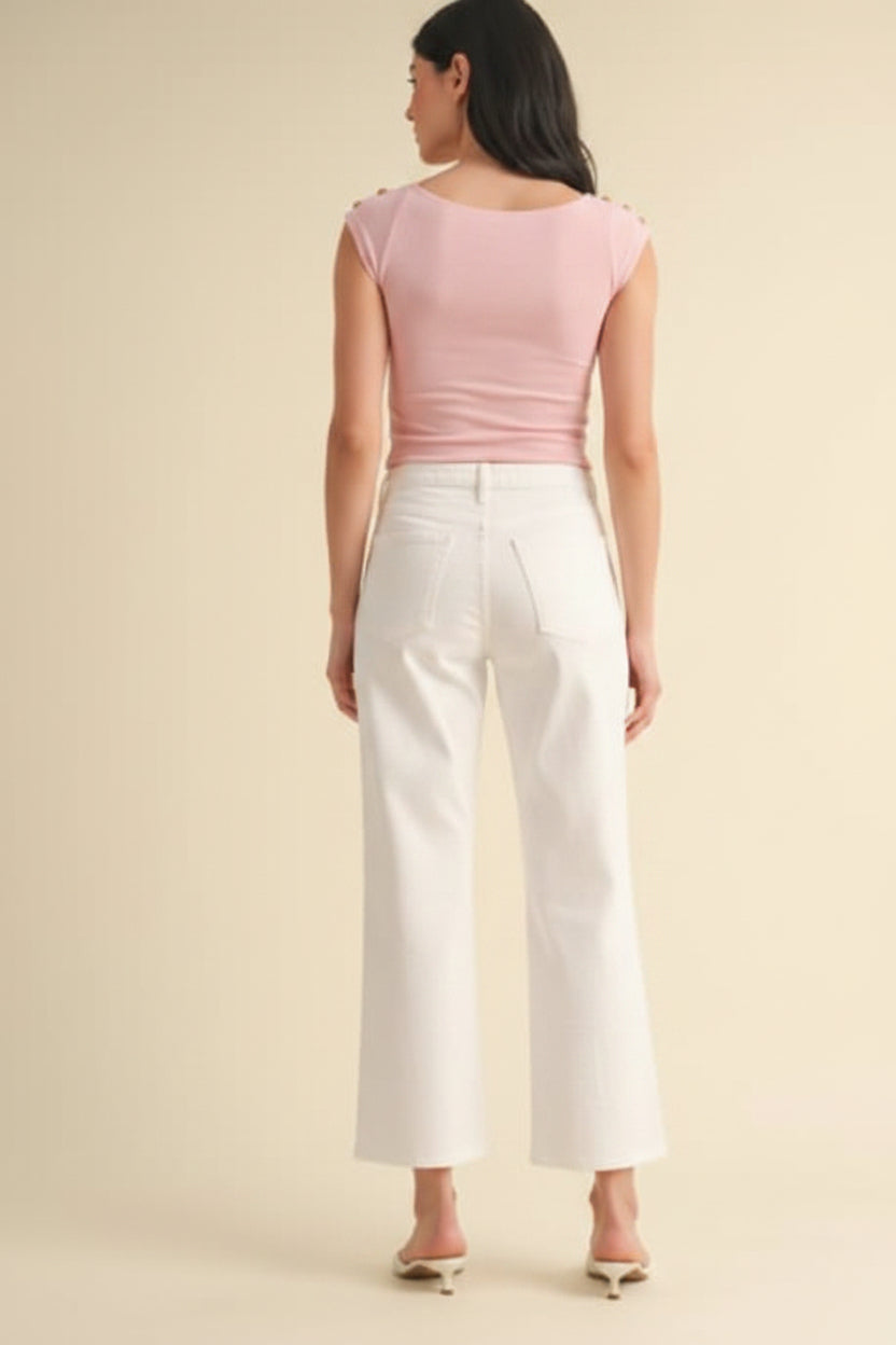 JBD Cargo Pocket Wide Leg Jeans