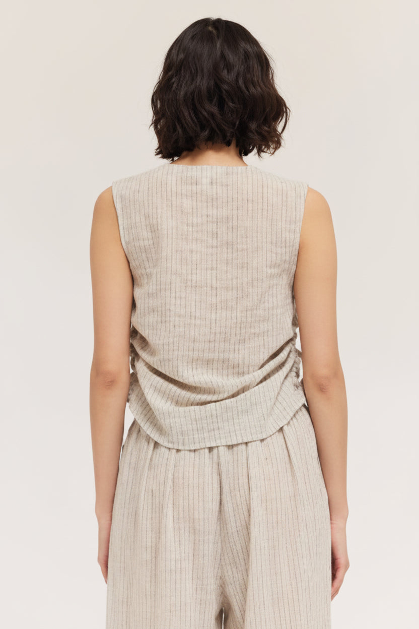 Grade & Gather Stripe Blouse