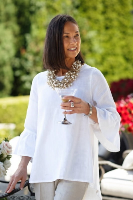 Crown Linen Bella Top