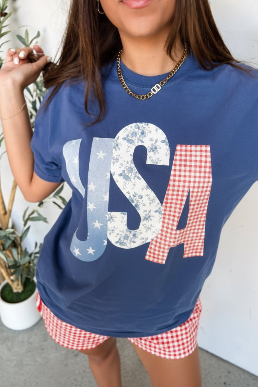 Pierce + Pine USA Picnic T-shirt
