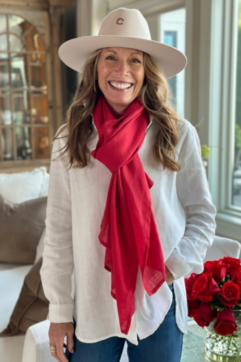 Crown Linen Stevie Scarf