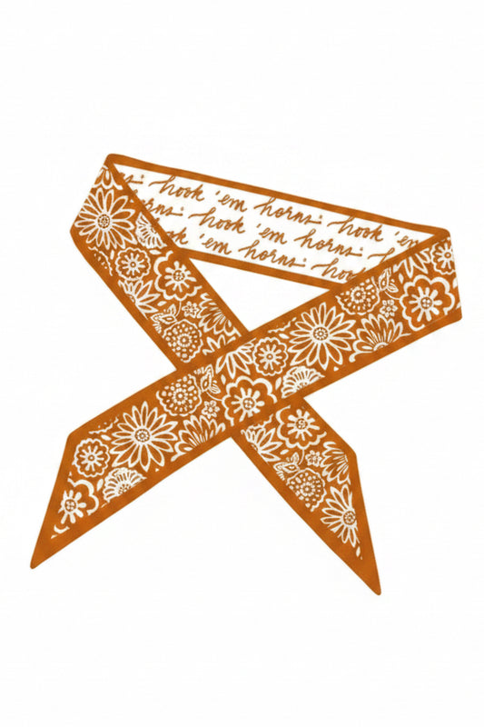 Skinny Scarf – Texas Longhorns