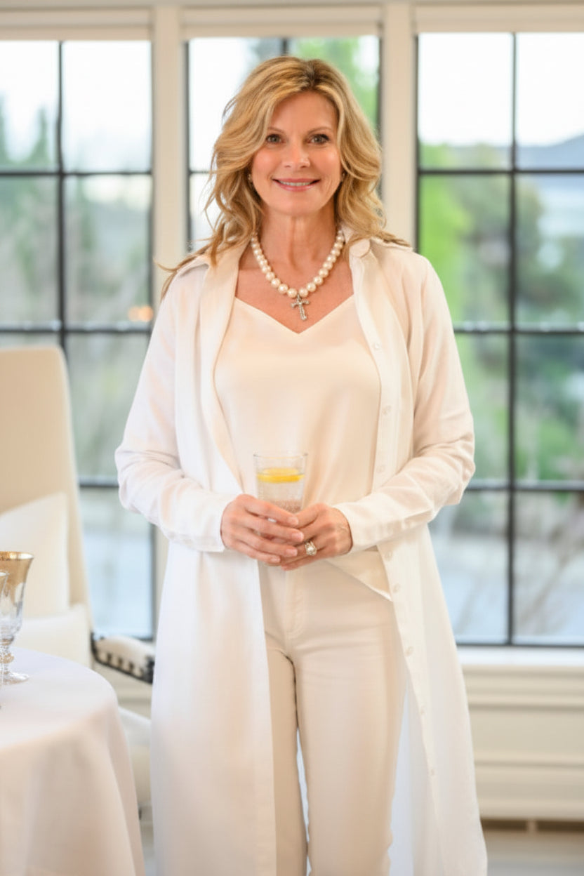 Crown Linen Rachel Shirt Dress