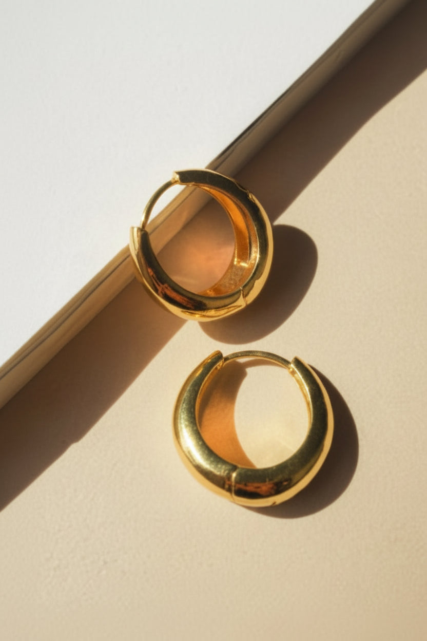 LuvAJ Marbella Hoops- Gold