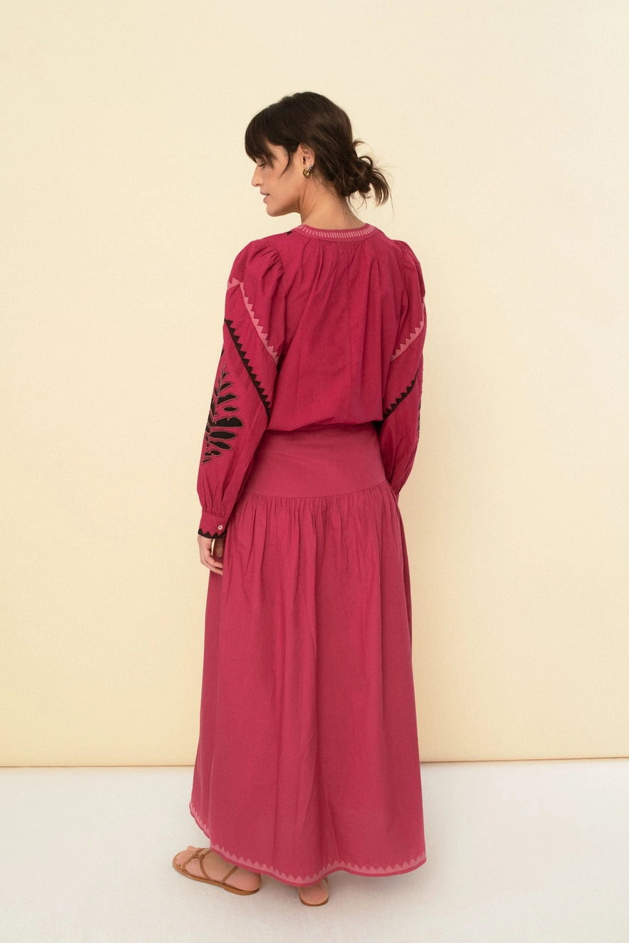 Sonmer Skirt Cherry